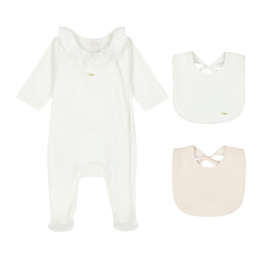 Newborn Babygrow & Bib Gift Set