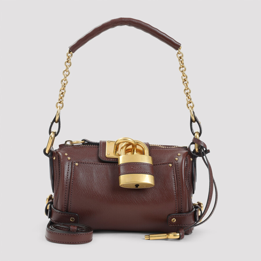 Chloé Paddington Small Chain B In Brown