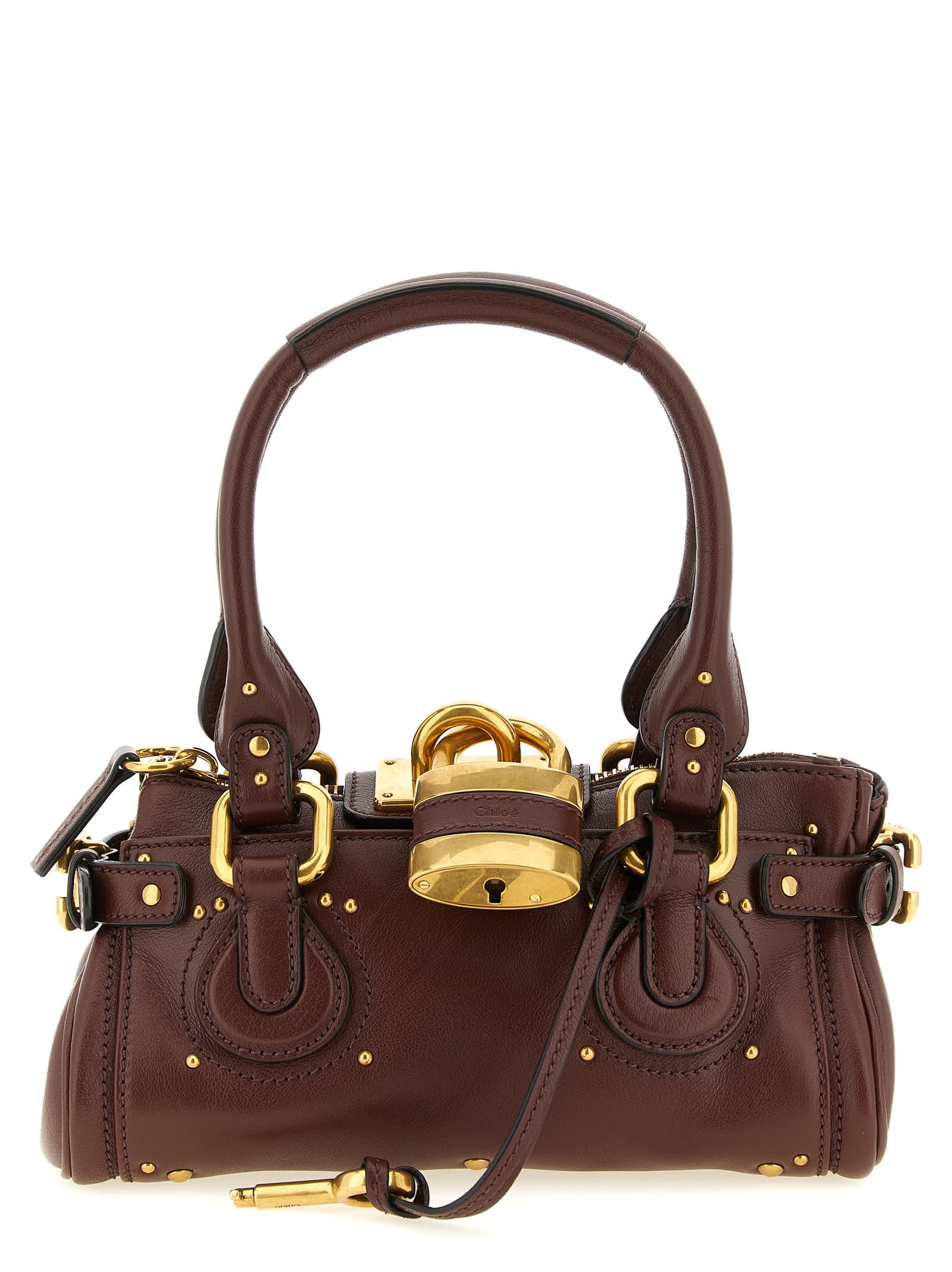 Chloé ダークブラウン ハンドバッグ クロエ Chloe ハンドバッグ ショルダーバッグ マーシー 2WAY バケット