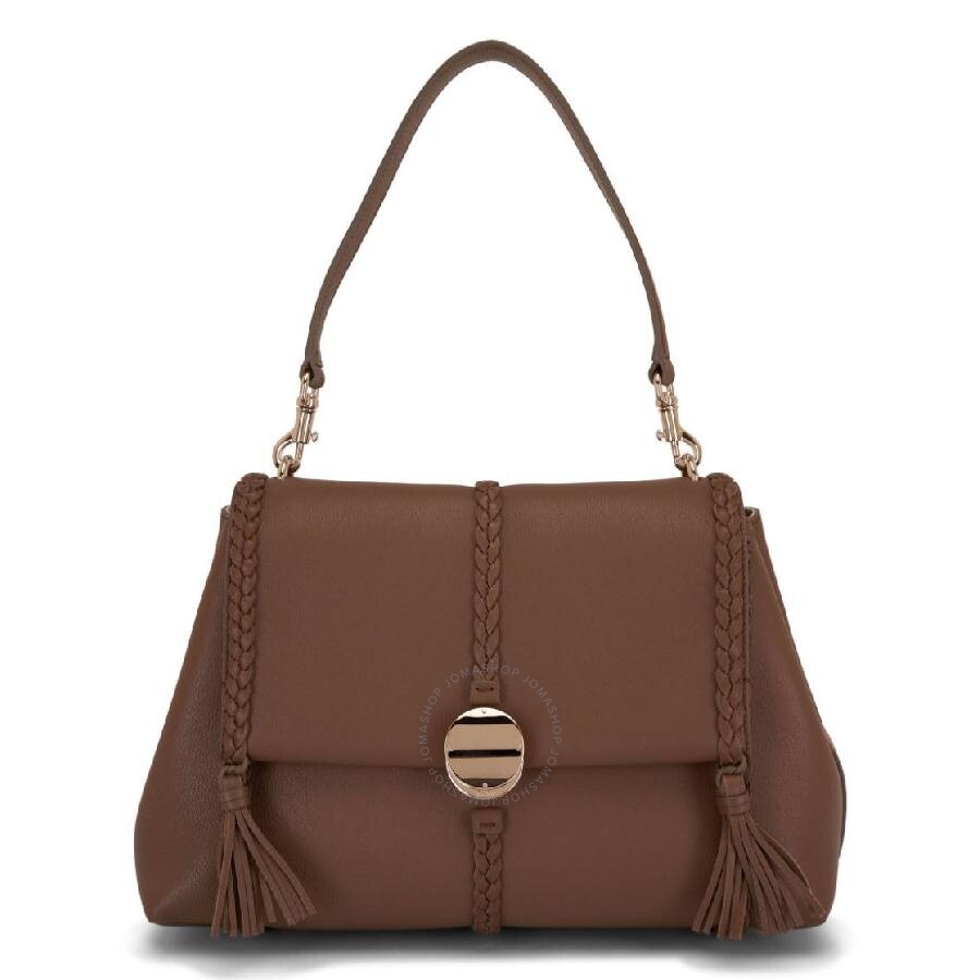 ショルダーバッグ・ポシェット Chloe Penelope Medium Grainy Leather Shoulder Bag Chloé Penelope Medium Soft Leather Shoulder Bag