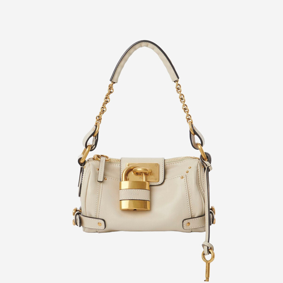 Chloé Chlo Small Paddington Leather Bag In Neutral