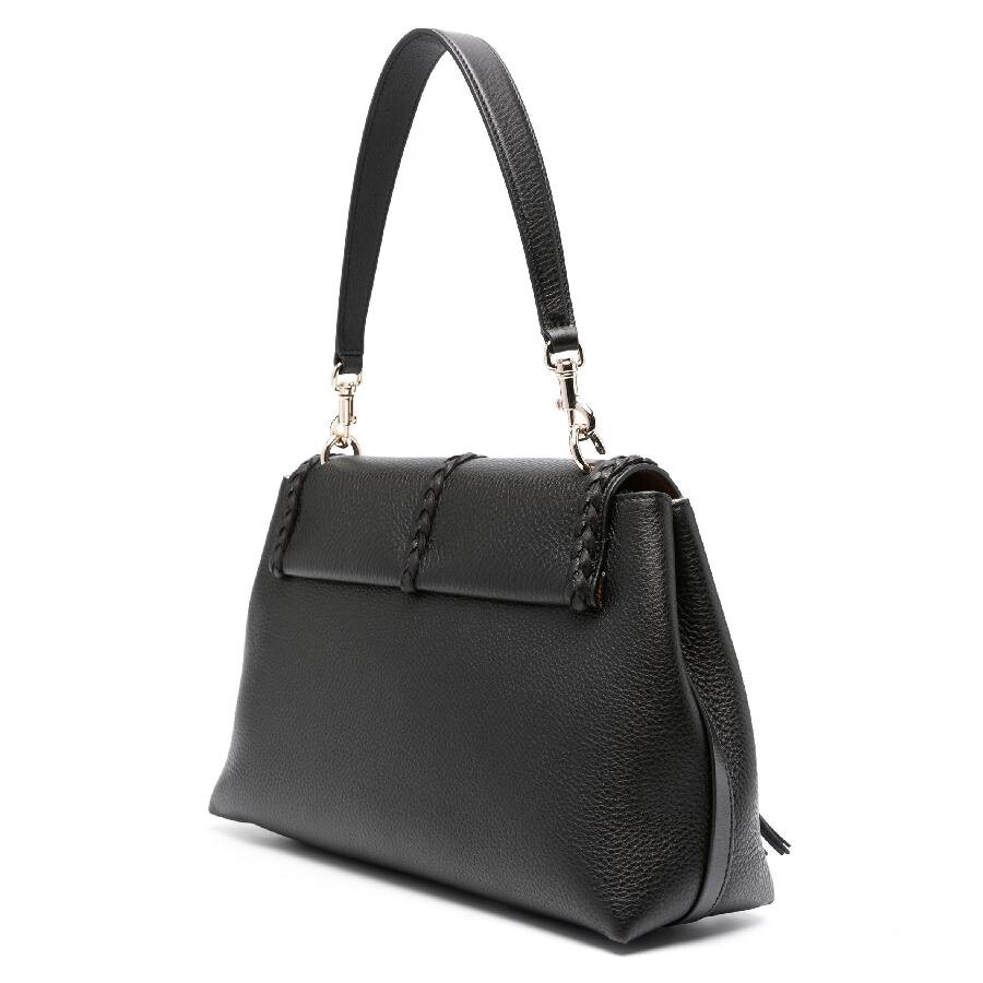 Chloé Chloe Soft Leather Penelope Shoulder Bag In Black