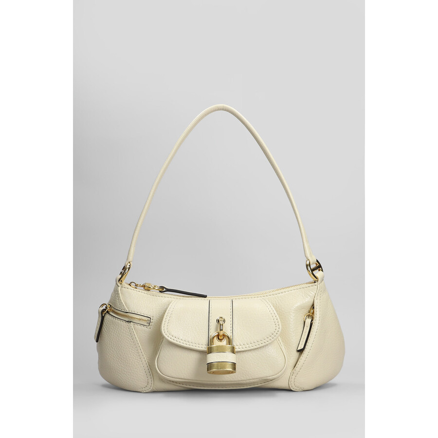 Chloé Chloe The 99 Hand Bag In Beige Leather In Neutral