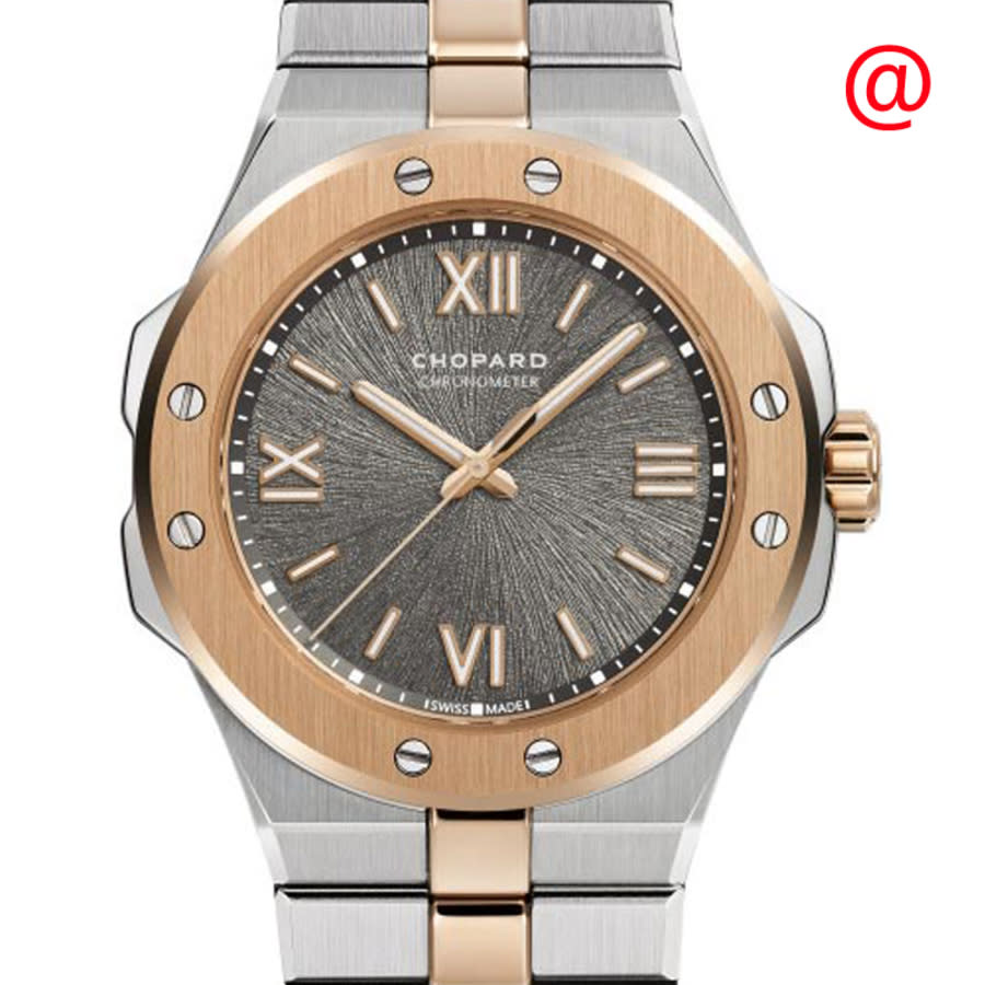 Chopard Alpine Eagle Automatic Grey Dial Ladies Watch 298601-6001