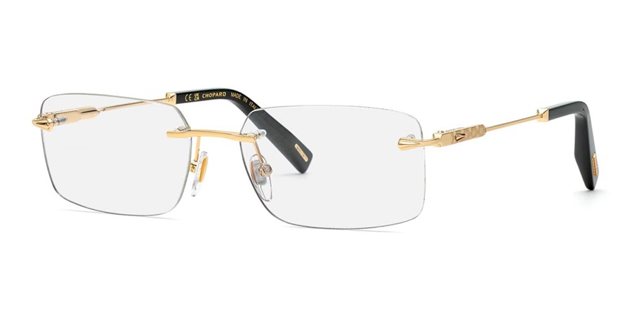 Chopard Demo Rectangular Unisex Eyeglasses VCHG57 0300 58