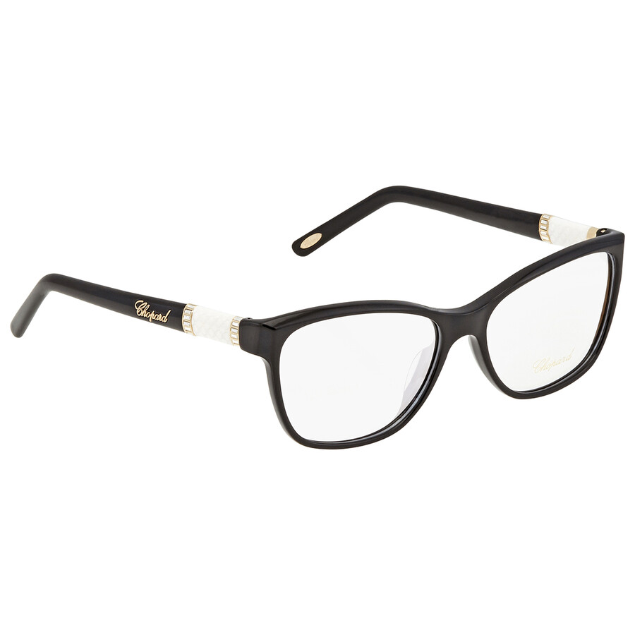Chopard Demo Square Ladies Eyeglasses Vch154 700 54 In Black