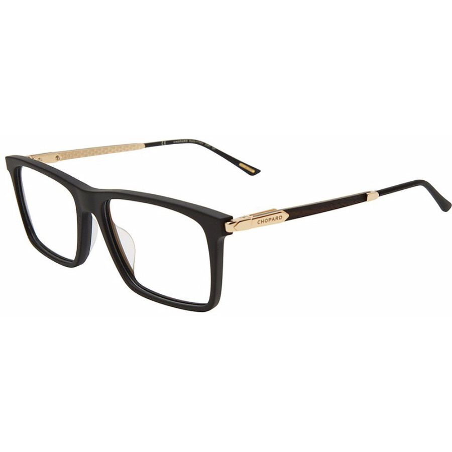 Chopard Demo Square Men's Eyeglasses Vch343 0703 55 In Black