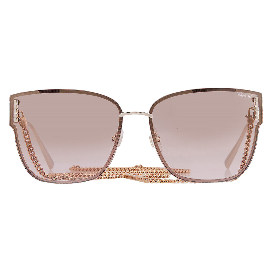Chopard Gold Cat Eye Ladies Sunglasses Ikchf73 594x 63 In Gold