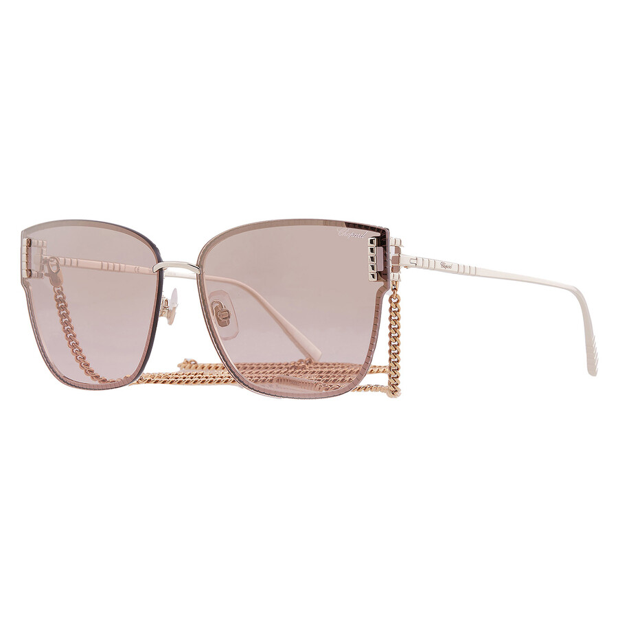 Chopard Gold Cat Eye Ladies Sunglasses Ikchf73 594x 63 In Gold