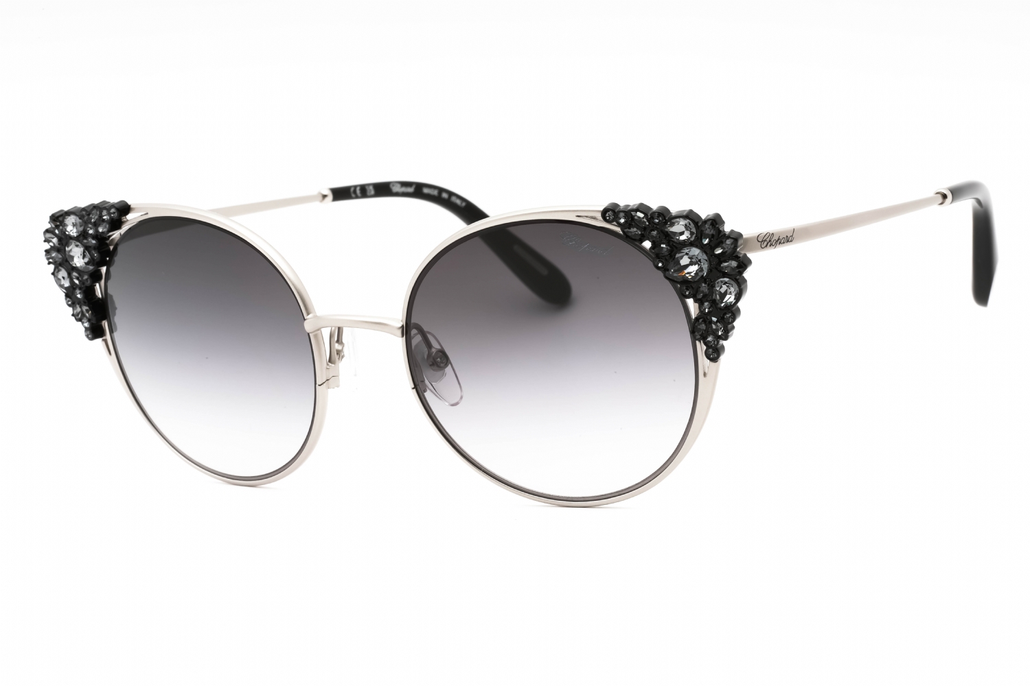 Chopard Grey Gradient Oval Ladies Sunglasses SCHL06S 0581 53 