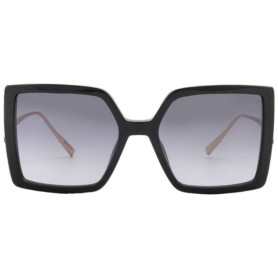 Chopard Grey Gradient Square Ladies Sunglasses Ikch334 0blk 56