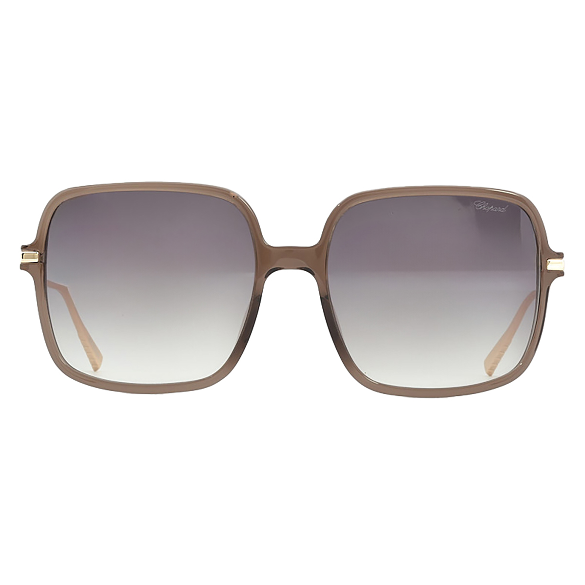 Chopard Grey Gradient Square Ladies Sunglasses SCH300 0ALV  display picture 1