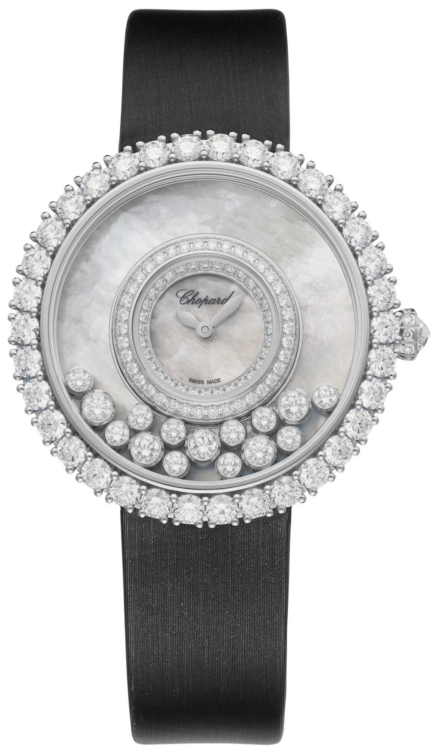 Chopard Happy Diamonds Quartz Mother of Pearl Dial Ladies Watch 204445-1001