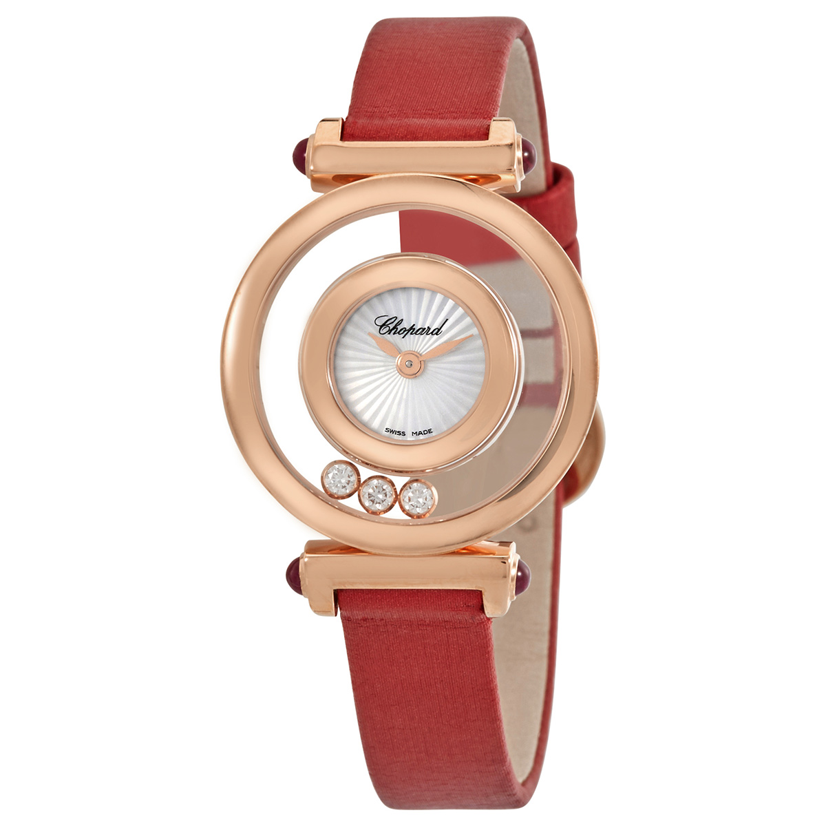Chopard Happy Diamonds Quartz Mother of Pearl Dial Ladies Watch 204780-5201