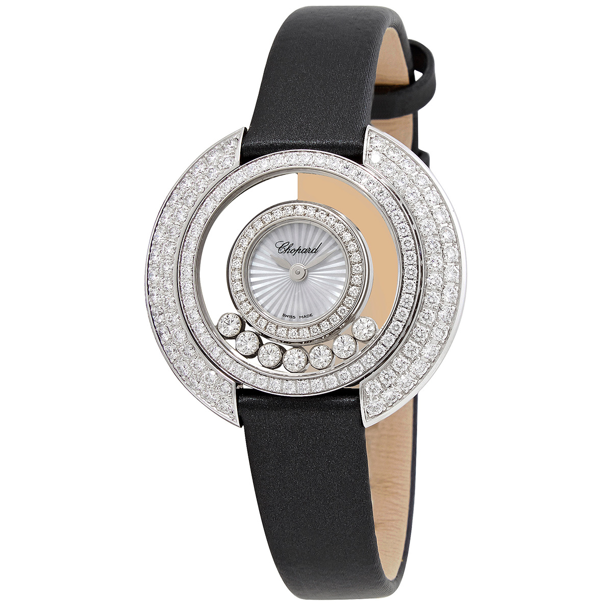 Chopard Happy Diamonds Quartz White Dial Ladies Watch 203781-1201