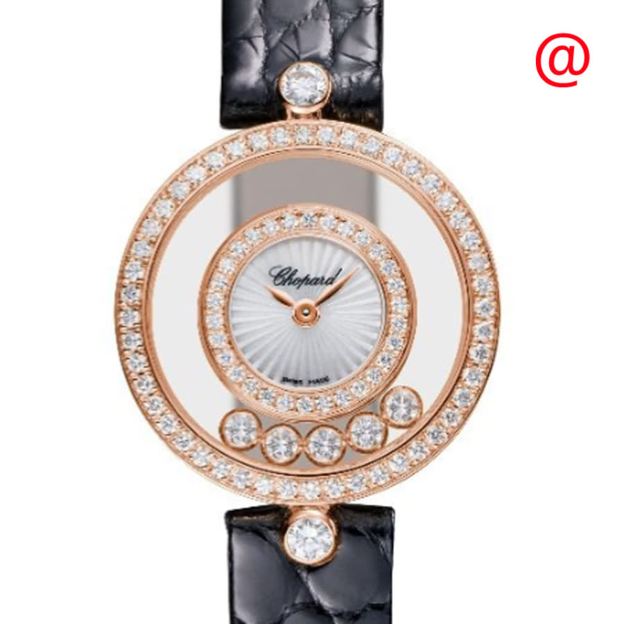 Chopard Happy Diamonds Quartz White Dial Ladies Watch 203957-5214