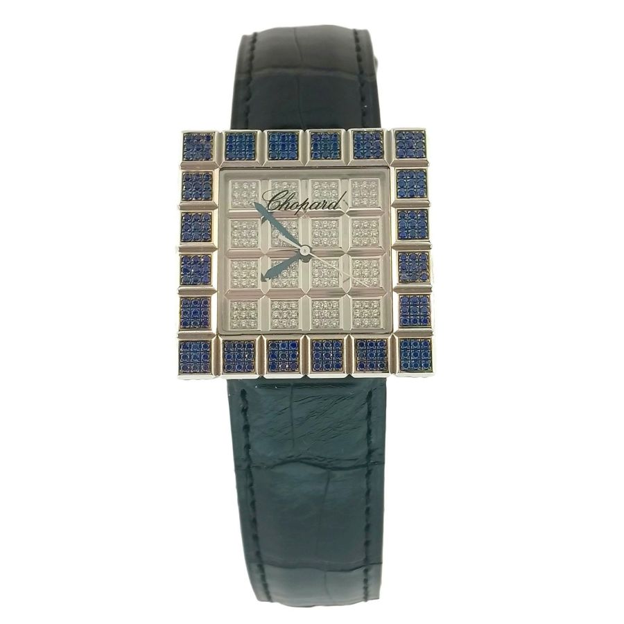 Chopard Happy Diamonds White Dial Ladies Watch 136858-1013
