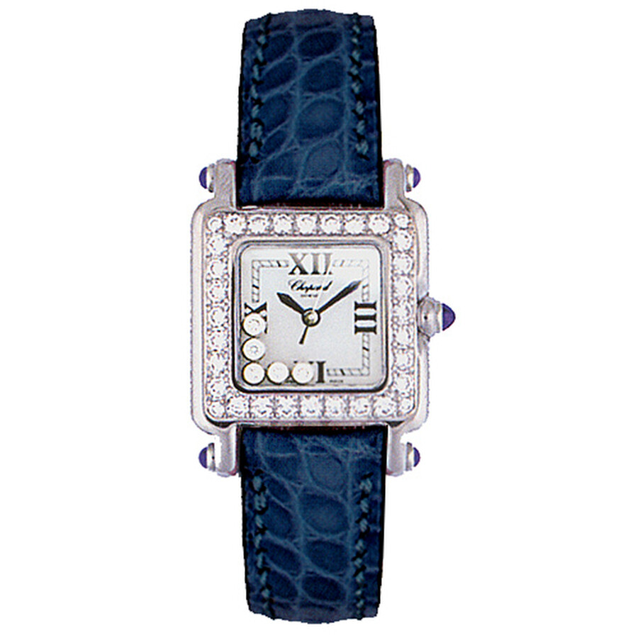 ショパール　Chopard Happy Sport Chopard Happy Sport White Women's Watch - 4144 for sale