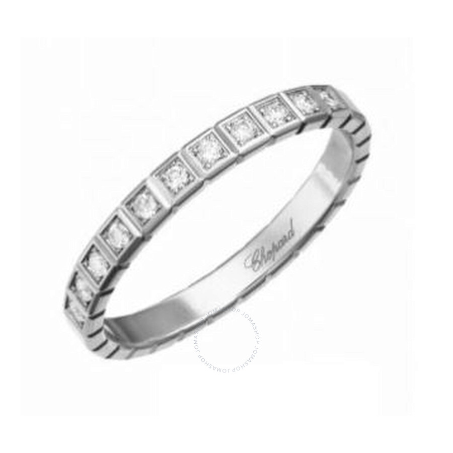Chopard 18kt White Gold Ice Cube Diamond Ring