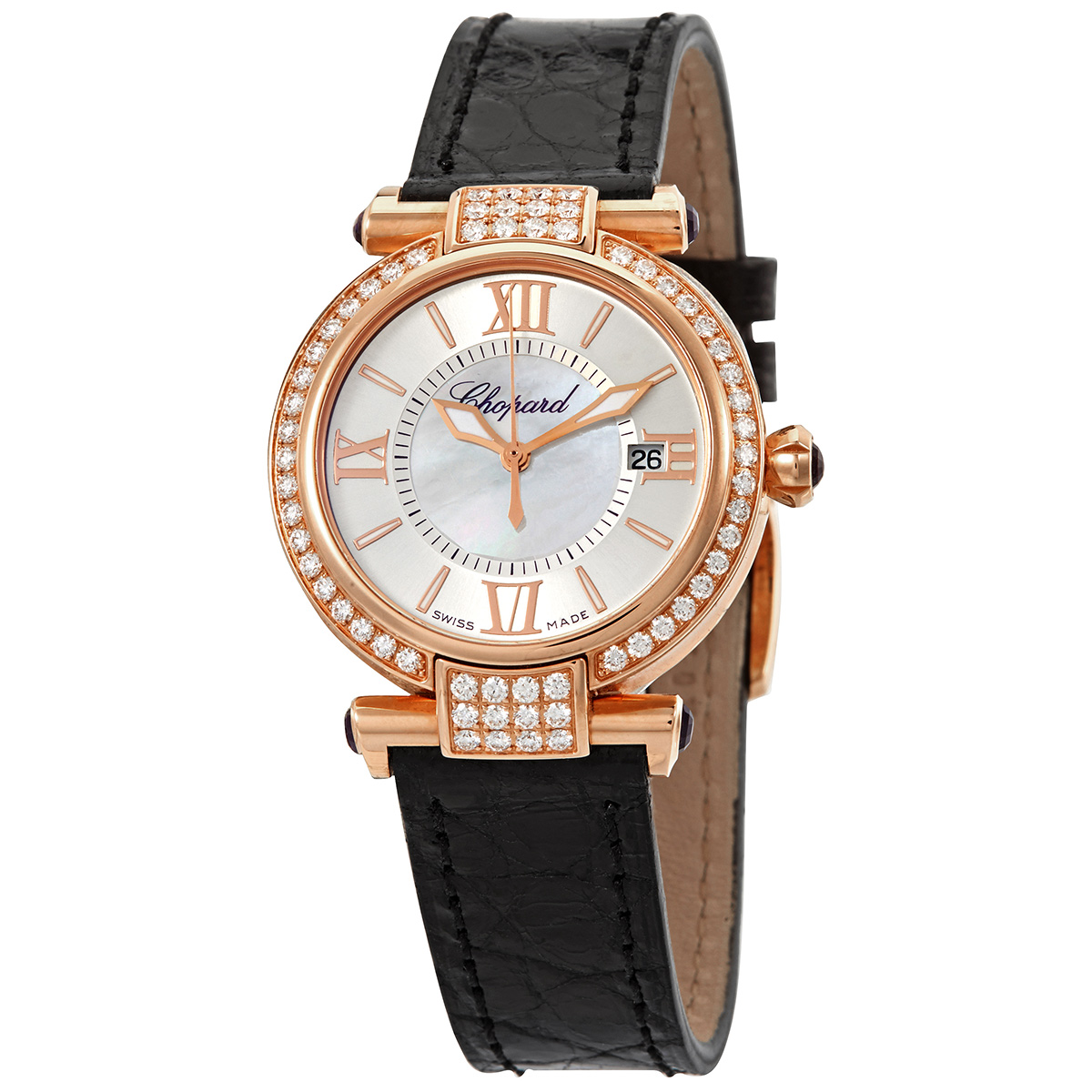 Chopard Imperiale Automatic Diamond Mother of Pearl Dial Ladies Watch 384319-5003