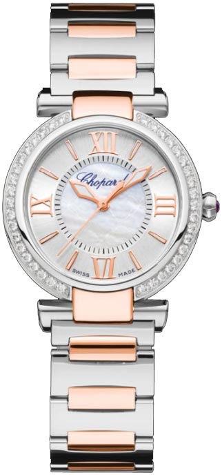 Chopard Imperiale Automatic Diamond Silver Dial Ladies Watch 388563-6008