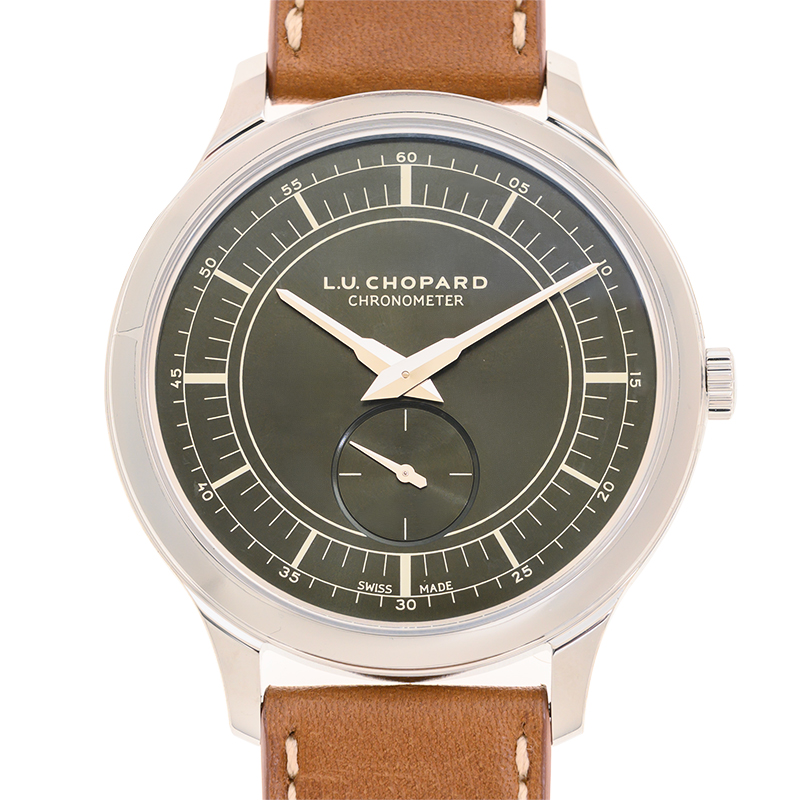 Chopard L.U.C XPS Automatic Chronometer Green Dial Men's Watch 168629 3001