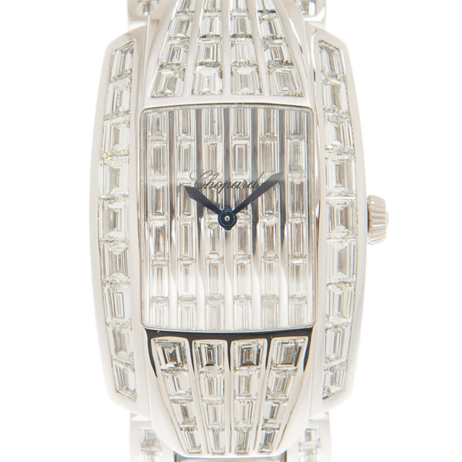 Chopard La Strada Automatic Diamond Silver Dial Ladies Watch 419404 1109