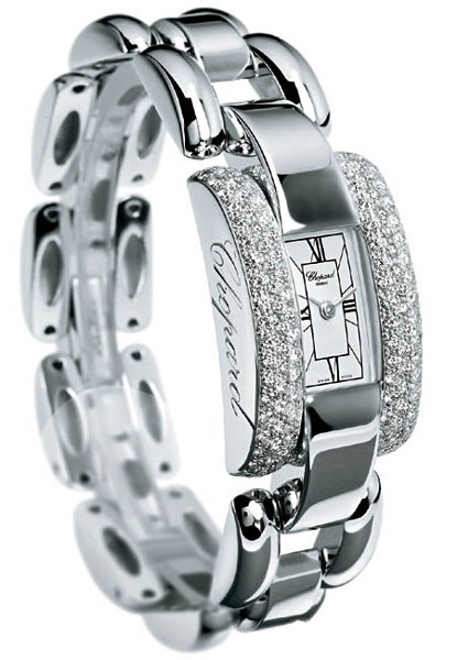 Chopard La Strada Diamond 18kt White Gold Ladies Watch 41/6547