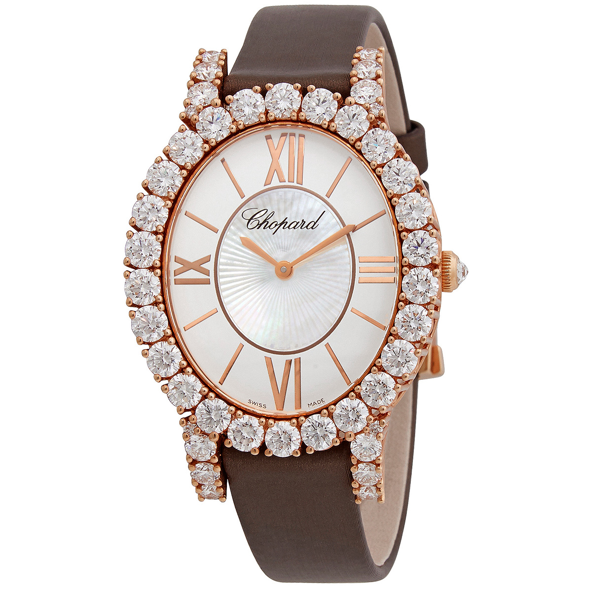 Chopard L'Heure Du Diamant Quartz 18kt Rose Gold and Diamond