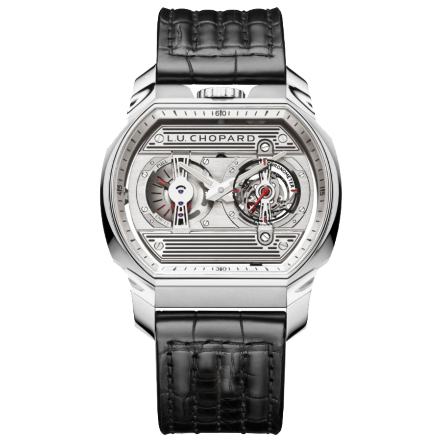 Chopard L.U.C Engine One Silver-tone Dial Men's Watch 168560-3001