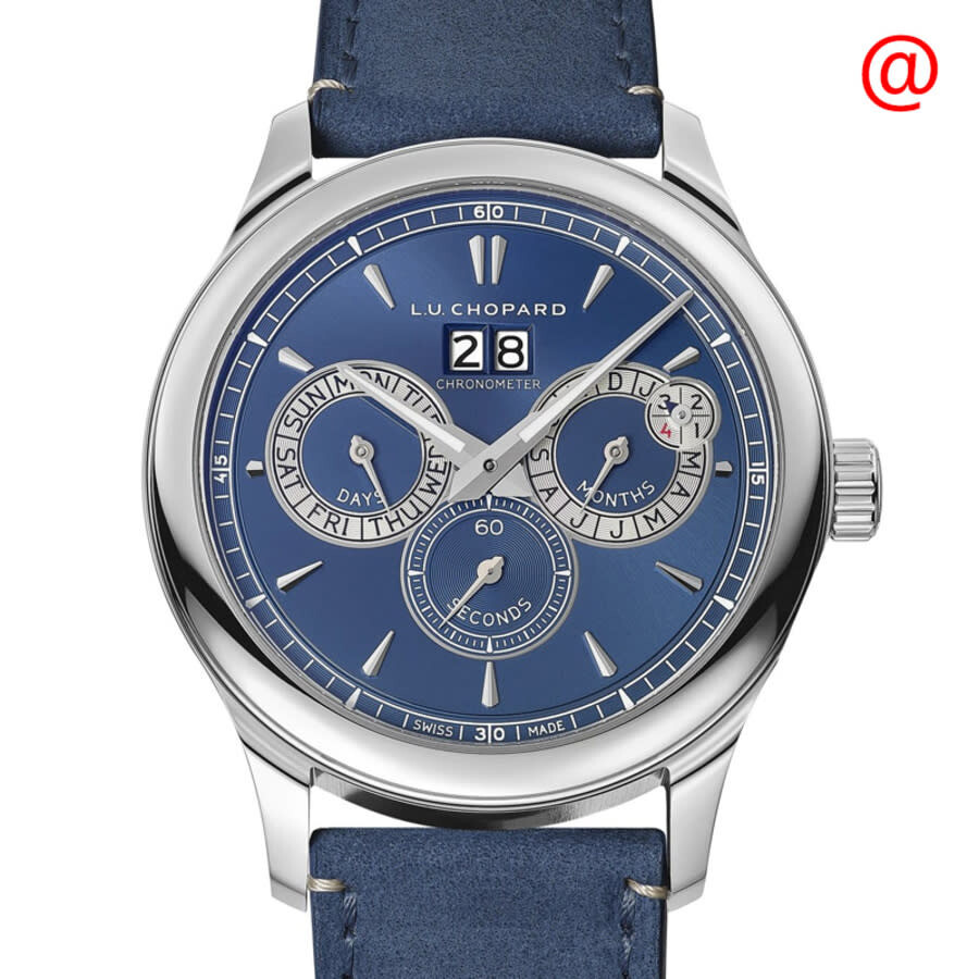 Chopard L.U.C. Perpetual Automatic Blue Dial Men's Watch 168561