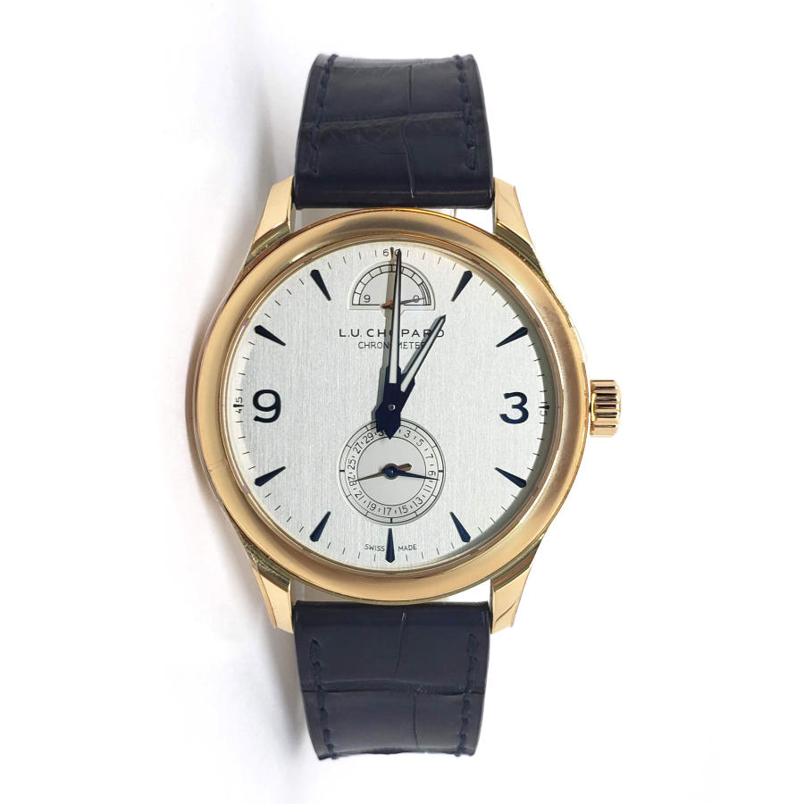 Chopard L.U.C Quattro Silver-tone Dial Men's Watch 161926-5004