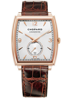 Chopard L.U.C. XP Automatic Silver Dial 18 kt Rose Gold Men's Watch 162294-5001