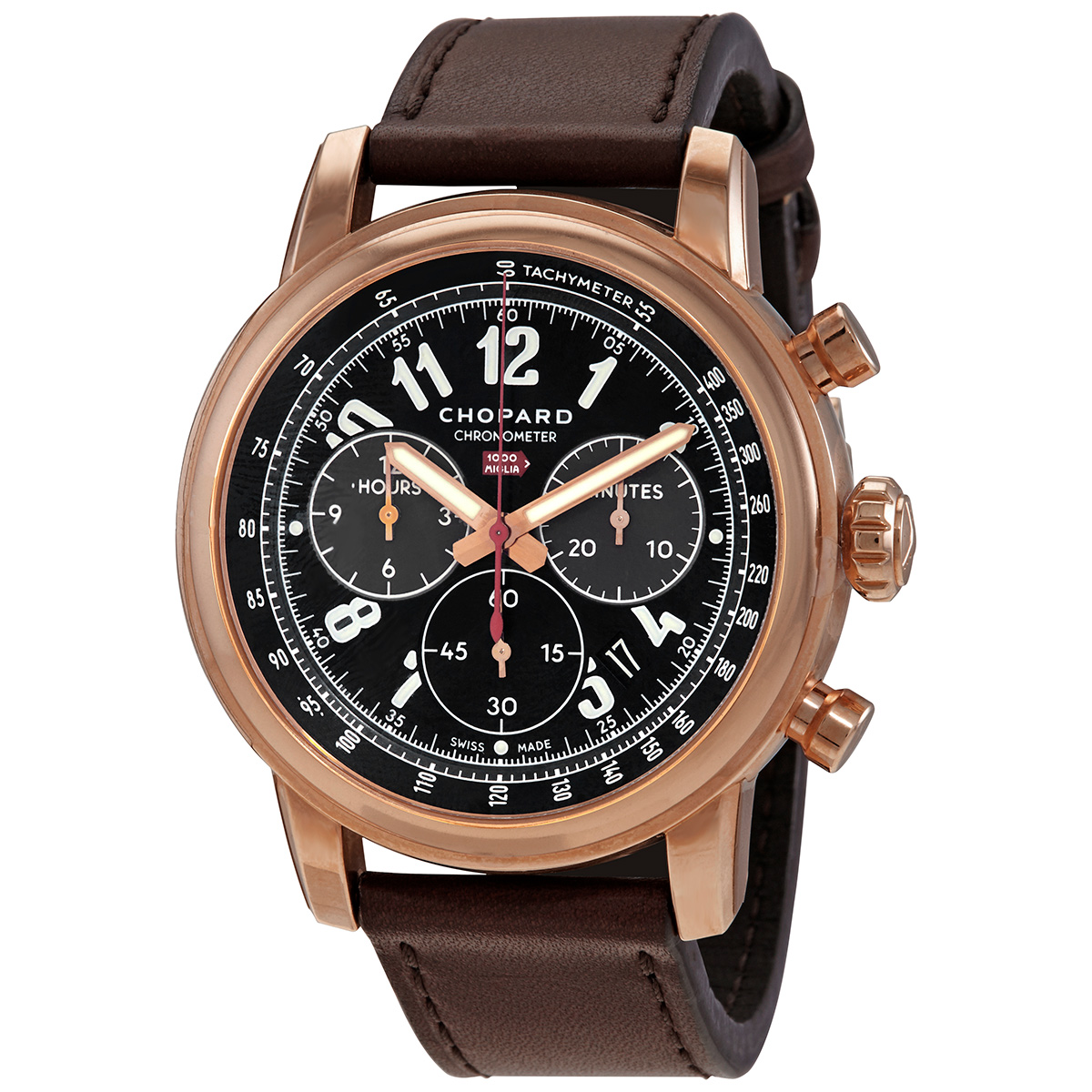 Chopard Mille Miglia Chronograph Automatic Black Dial Men's Watch 161297-5001