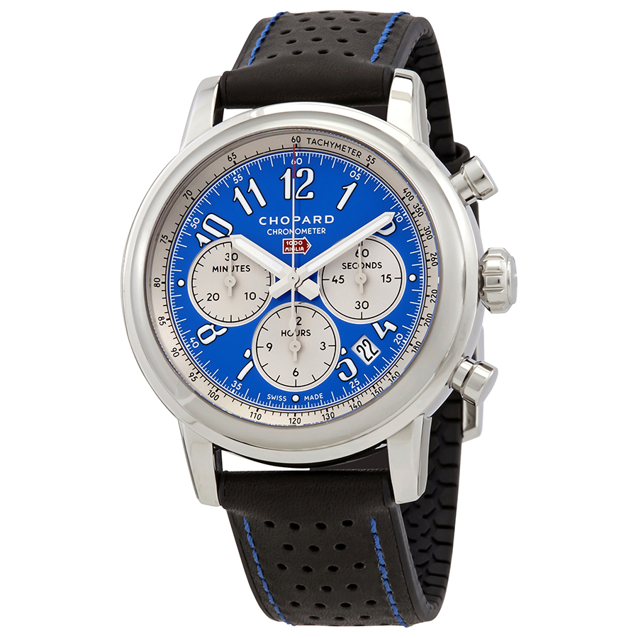 Chopard Mille Miglia Chronograph Automatic Blue Dial Men's Limited Edition Watch 168589-3010