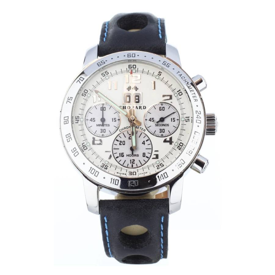 Chopard Mille Miglia Chronograph Automatic White Dial Men's Watch 168934-3001