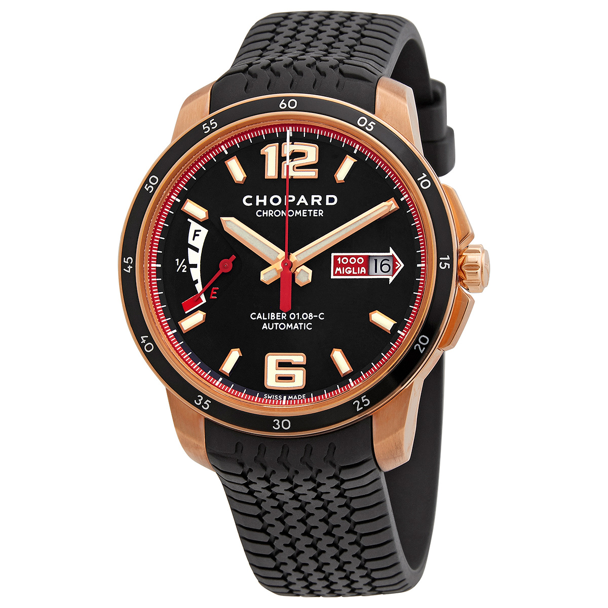 Chopard Millie Miglia GTS Power Control Black Dial Automatic Men's Watch 161296-5001