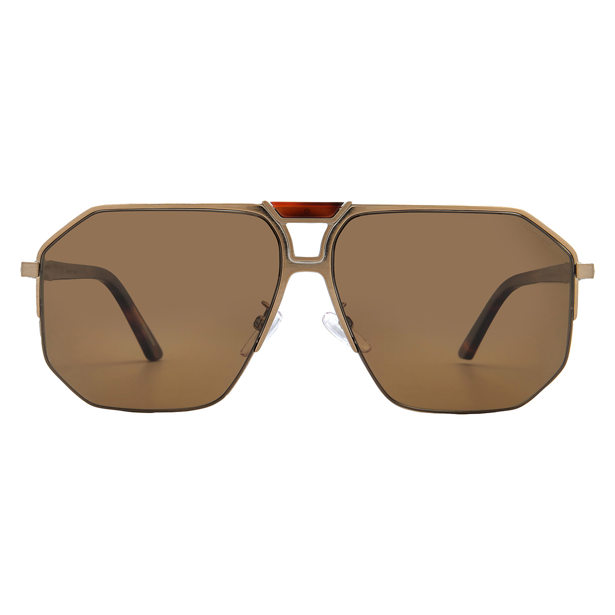 Chopard Polarized Brown Navigator Men's Sunglasses SCHG61 8TSP 62