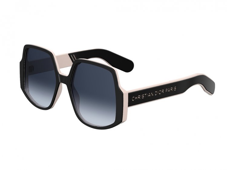 Dior Christian Dior Blue Gradient Ladies Sunglasses