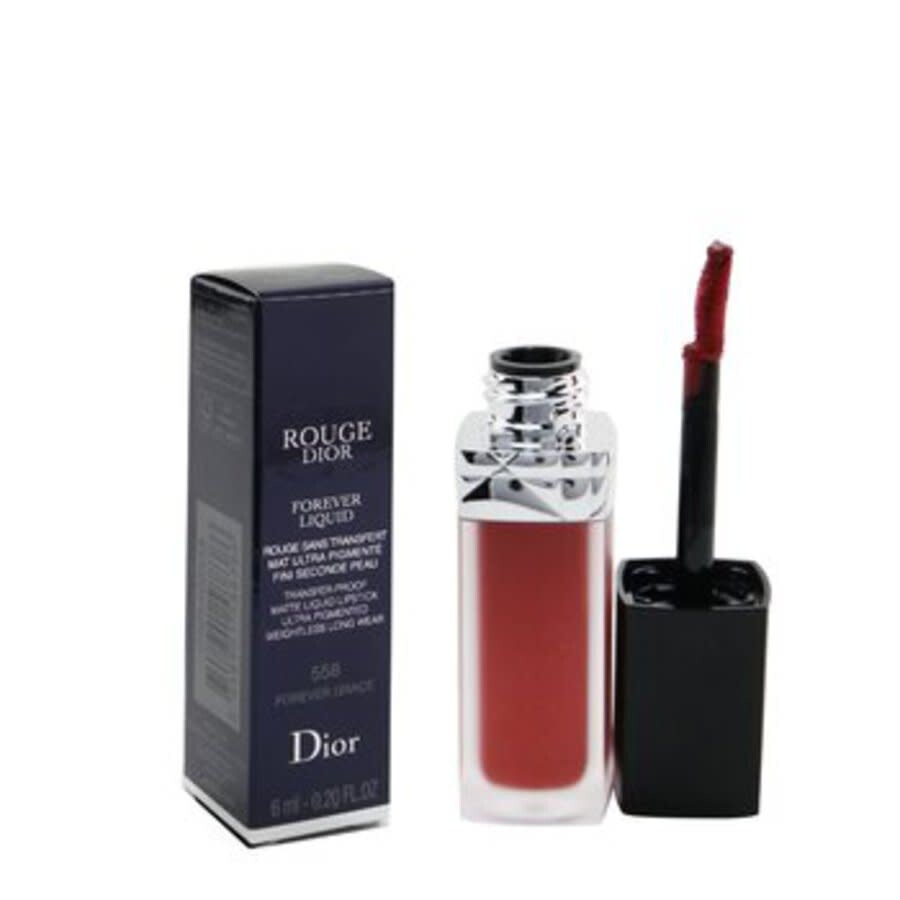 Dior Christian  Ladies Rouge  Forever Matte Liquid Lipstick 0.2 oz # 558 Forever Grace Makeup 334