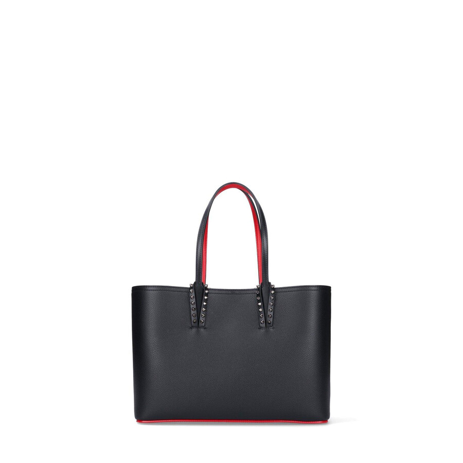 Christian Louboutin Cabata Small Tote Bag In Black