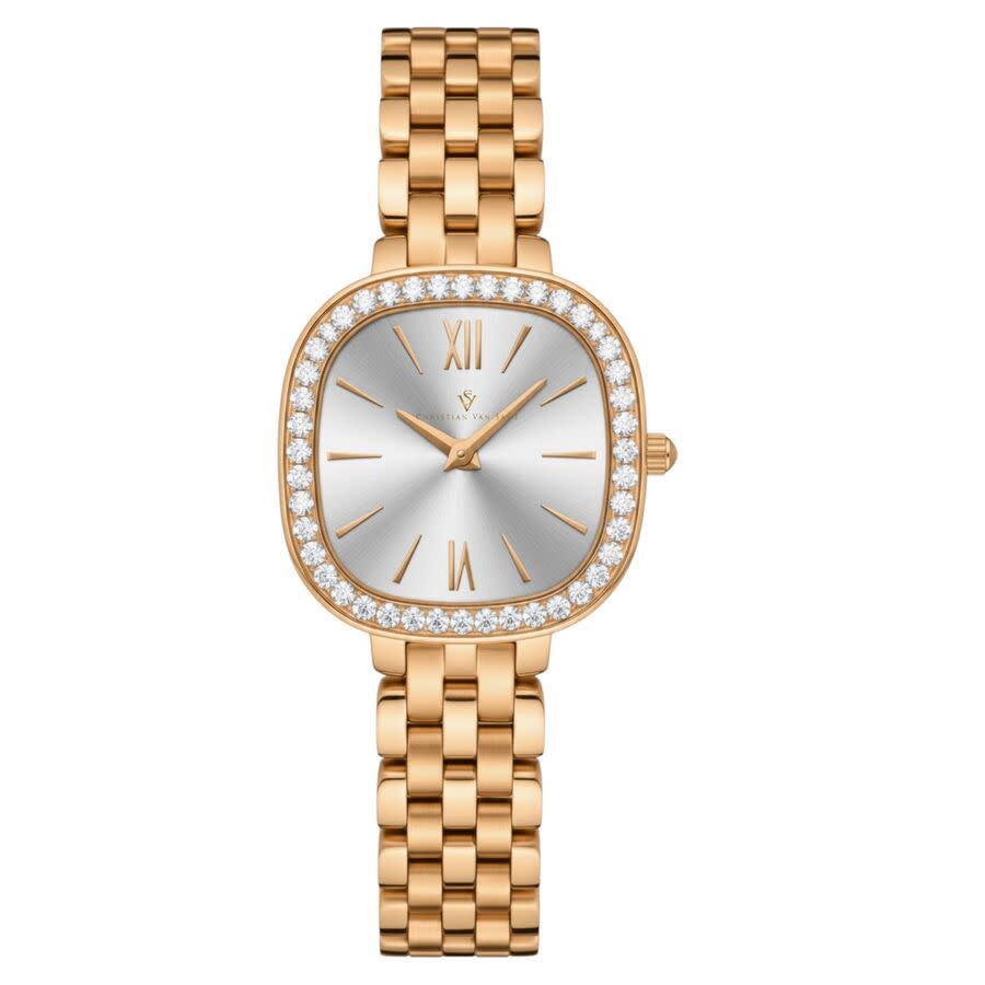 Christian Van Sant Rivoli Silver-tone Dial Ladies Watch CV1267