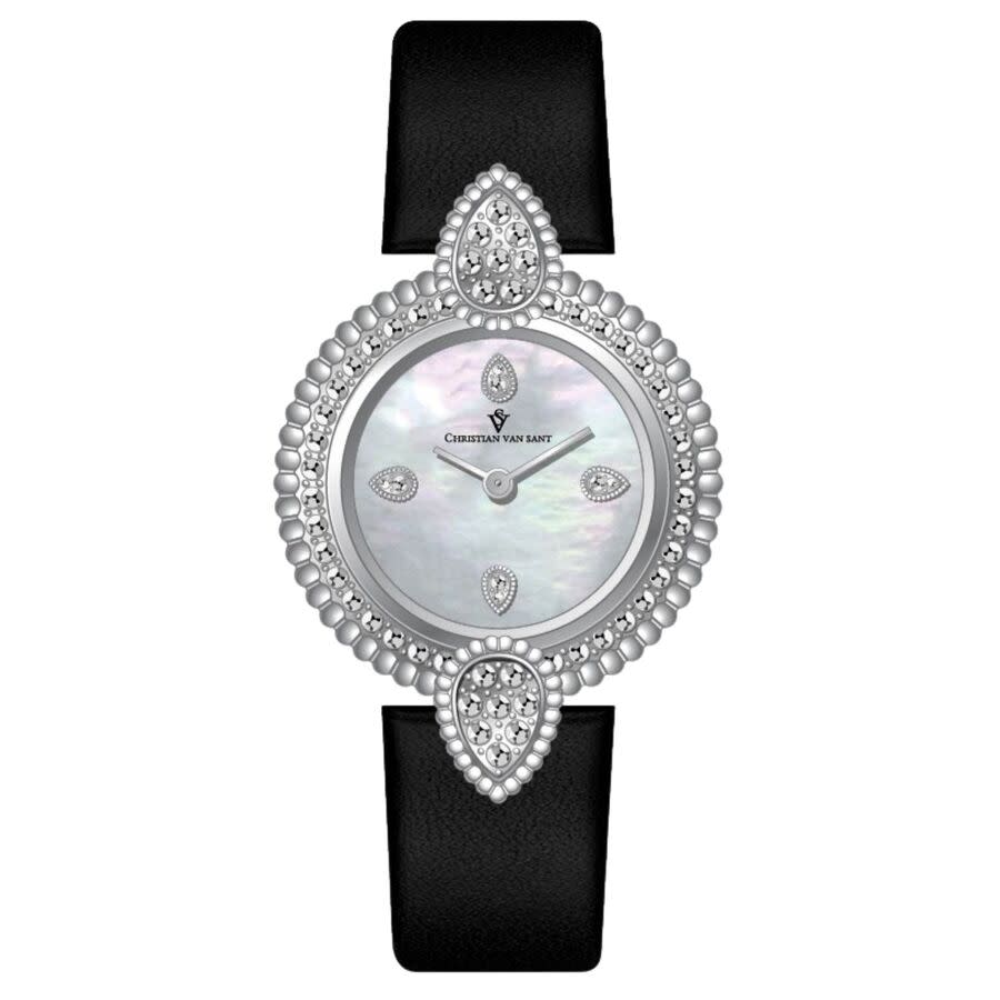 Christian Van Sant Valor Silver-tone Dial Ladies Watch CV1273