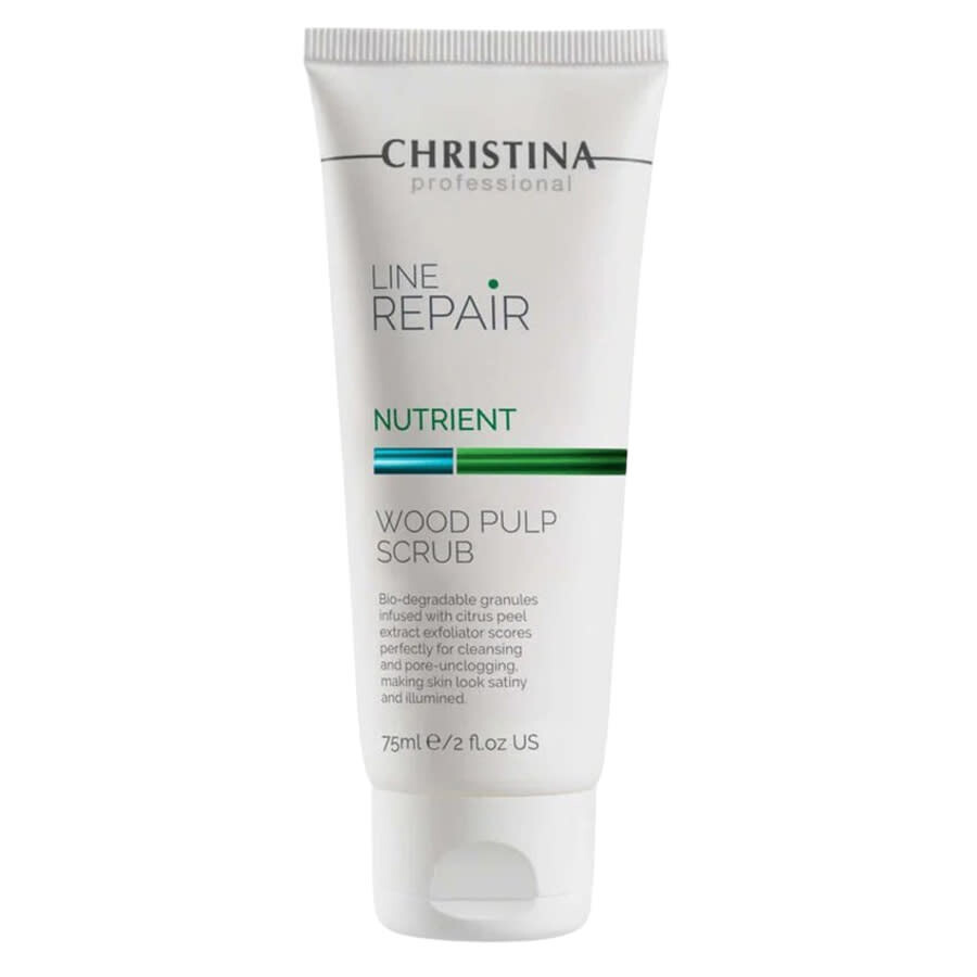 Christina Cosmeceuticals Line Repair - Nutrient Wood Pulp Scrub 2 oz Skin Care 7290100368640