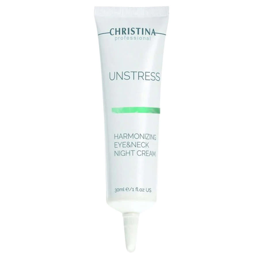 Christina Cosmeceuticals Unstress - Harmonizing Eye & Neck Night Cream 1 oz Skin Care 7290100367629