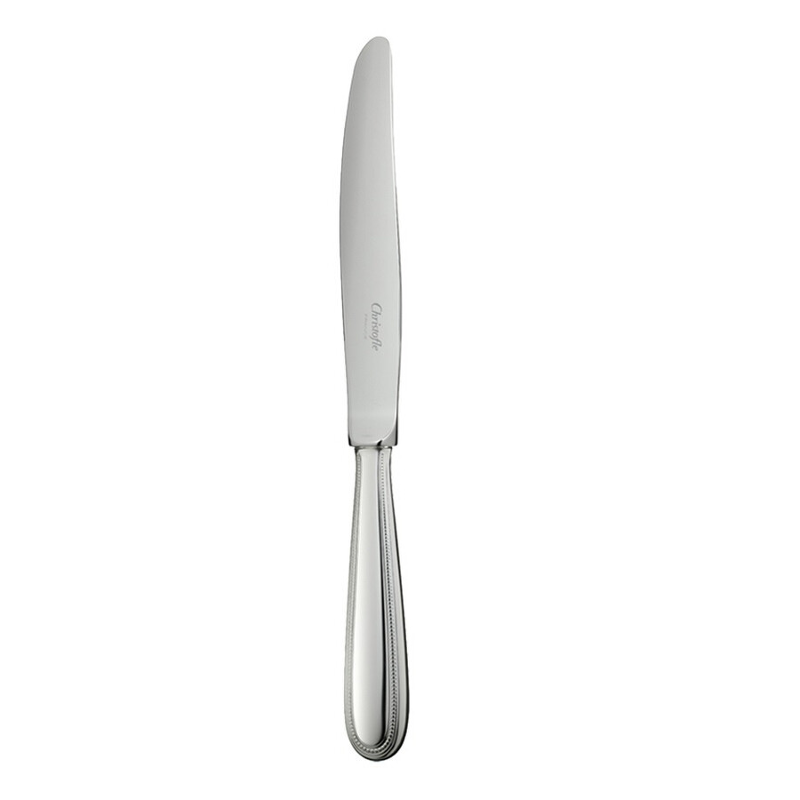 Shop Christofle Perles Ii Stainless Steel Dinner Knife