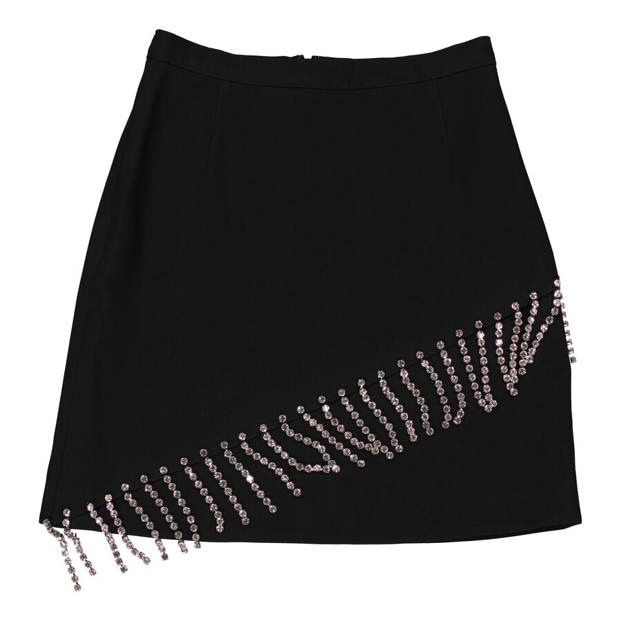 Crystal Cupchain Mini Skirt, Brand Size 38 (US Size 6)