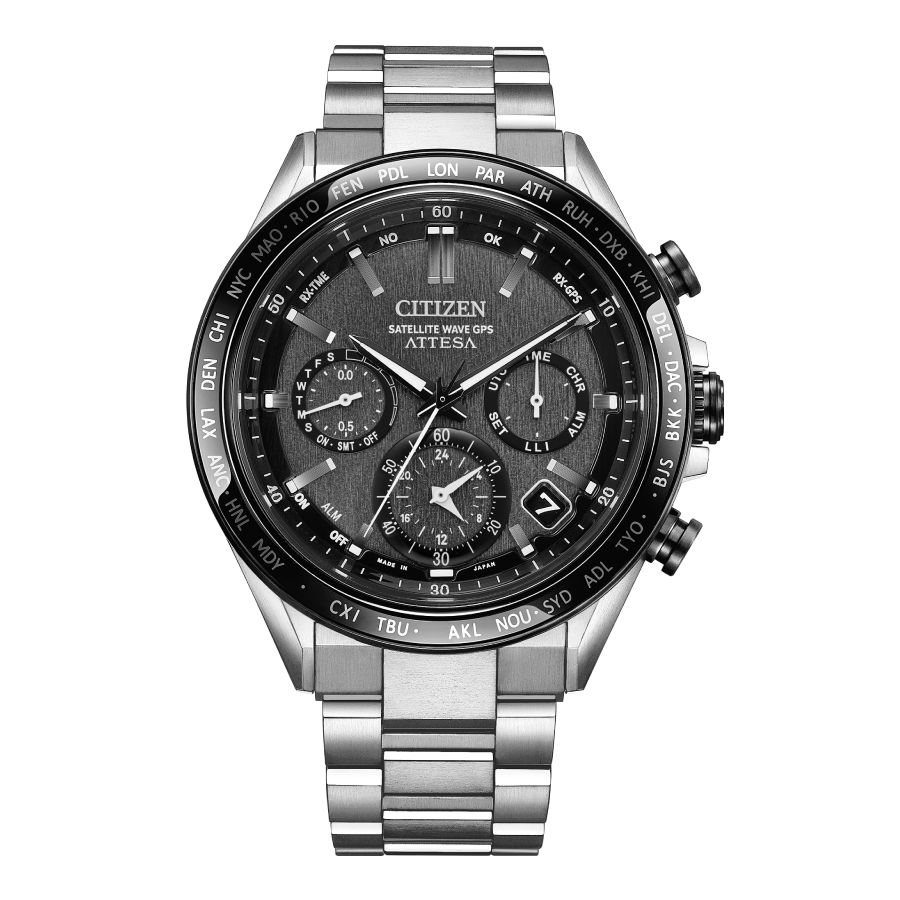 Citizen Attesa Satellite Wave GPS Men's Watch CC4058-67X - Watches