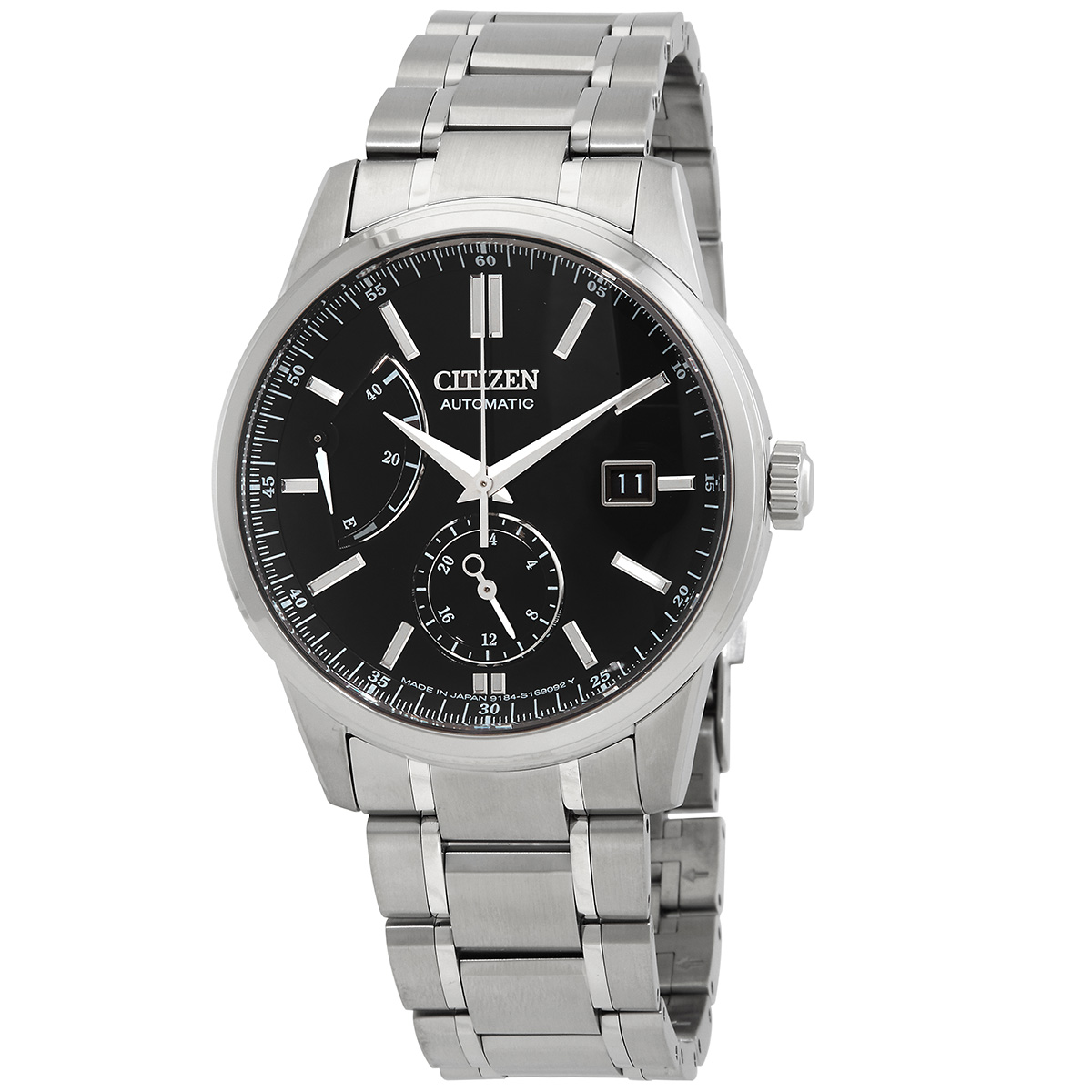 Citizen Automatic Black Dial Men's Watch NB3001-53E