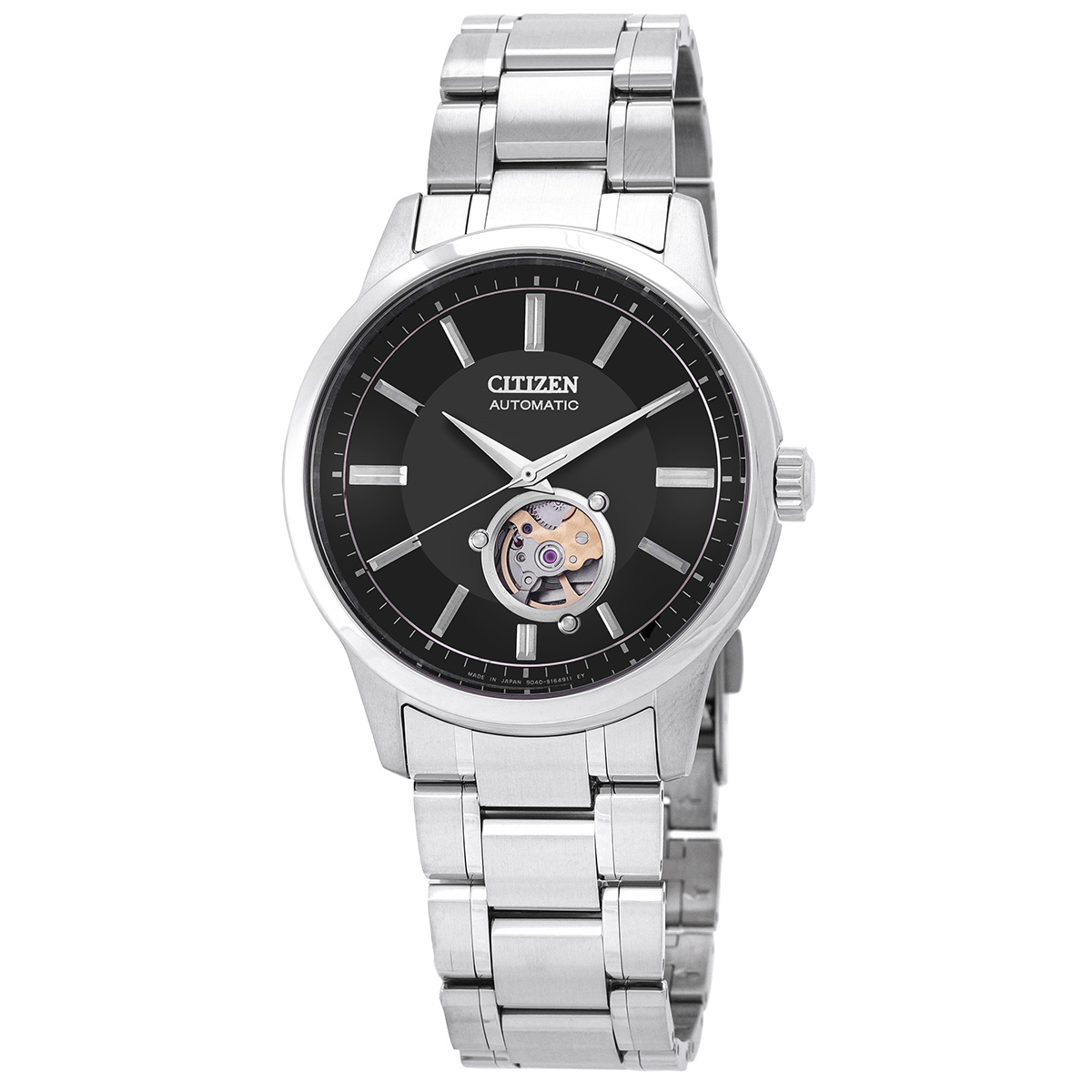 Citizen Automatic Black Dial Men's Watch NB4020-96E